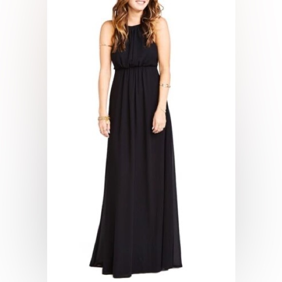 Show Me Your Mumu Amanda Open Back Blouson Maxi/Gown Dress size XS - Picture 1 of 9